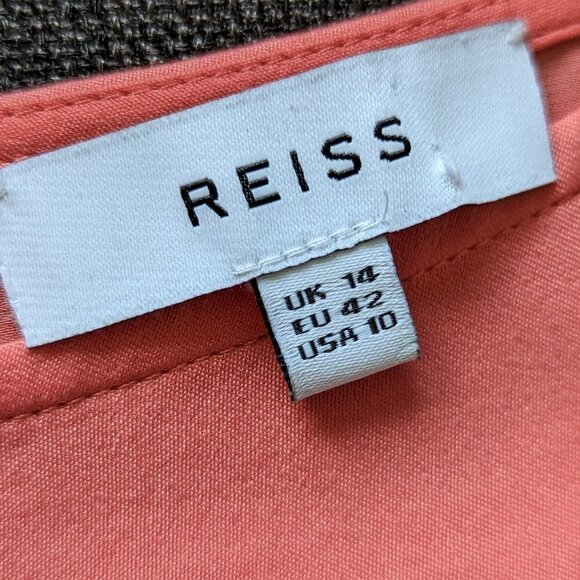 Reiss Coral Sleeveless Shell Blouse - Picture 3 of 10